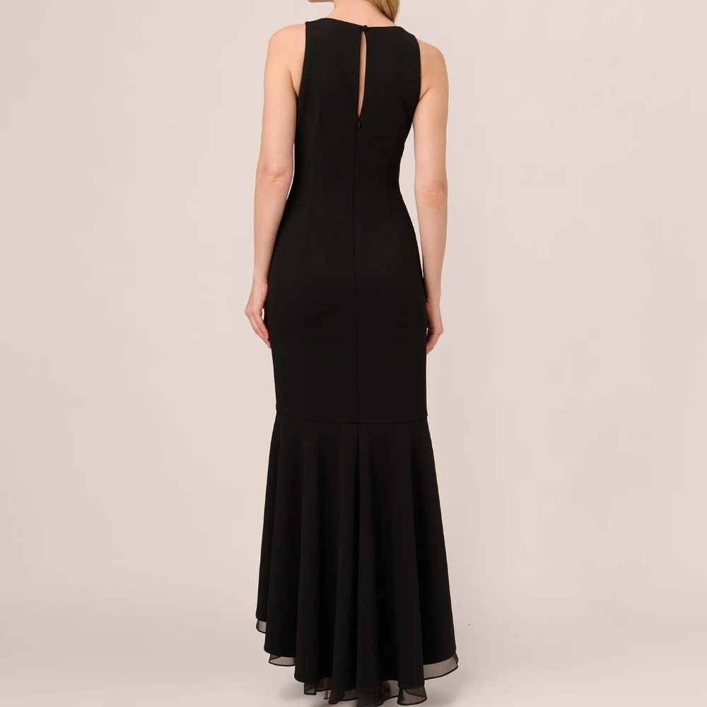 Adrianna Papell Black wedding guest maxi - Picture 4 of 10